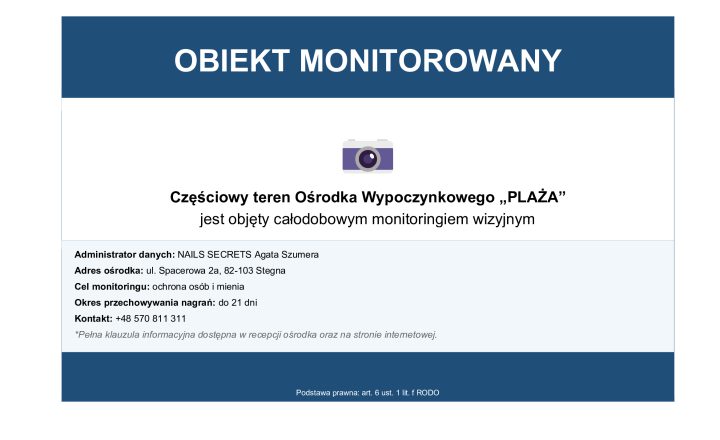 Monitoring O. W. PLAŻA